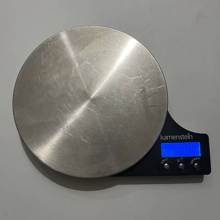 Kamenstein Digital Kitchen Scale 11lb 5kg Stainless Steel 1