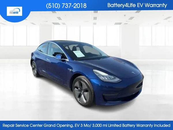 2018 Tesla Model 3 Long Range Sedan 4D 1