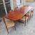 Mid Century Modern 8 8ft long Dining Table 3 thumbnail