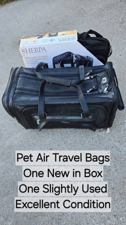 (2) Top Quality Airline Safe Small Animal Carriers 1