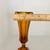 Vintage Fostoria Amber Glass Coin Vase 6 thumbnail