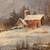 Original Winter Scene Oil Painting signed by artist 5 thumbnail
