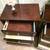 ►NIGHTSTANDS Pair Traditional 3-Drawer with Built-In Electrical Outlet 14 thumbnail
