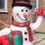 Inflatable SNOWMAN w PENGUINS Christmas Lawn Yard Holiday Decoration 12 thumbnail