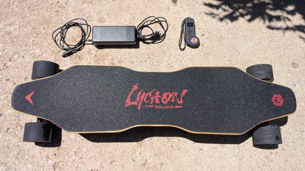Lycaon electric longboard 1