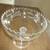 Cut Glass PEDESTAL bowls, vintage antique lid GLASS pcs 11 thumbnail