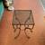 Wrought iron accent or end table 2 thumbnail