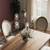 Allen + Roth Latchbury 5 -Light Antique Bronze Textured Glass 2 thumbnail