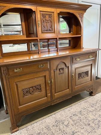 Oak Buffet 2pc 1