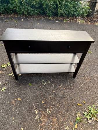 Decorative Console Table with 2 Drawers 1
