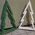 Handmade All Wood Tree Set 34" tall x 4" width and 21" length 2 thumbnail