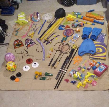 Multiple Outdoor Summer Activity Toys 1