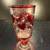 Ruby Flashed Over Crystal Cup Bohemian Glass Goblet 19 Century 4 thumbnail