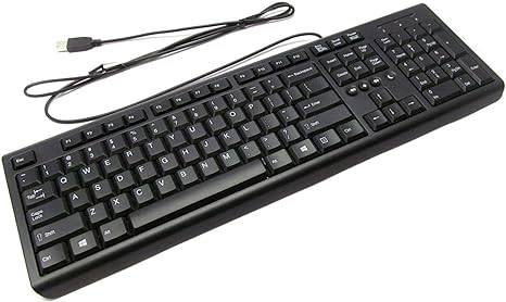 Computer Keyboard US English (QWERTY), Wired USB PR1101 1