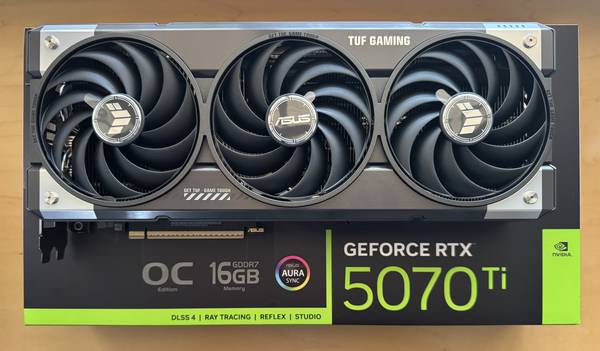 ASUS TUF Gaming GeForce RTX 5070 Ti OC 1