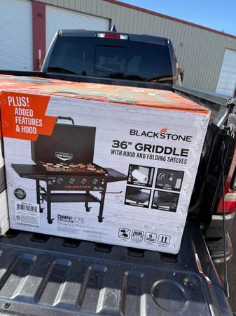 36” black stone griddle 1
