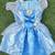 Girls Disney Baby Cinderella Dress Halloween Costume Size 2 to 4 1 thumbnail