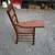 Vintage wood school desk chair 4 thumbnail