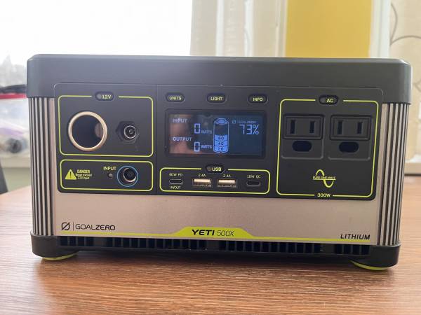 GoalZero Yeti 500X 1