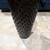 22 3/4" x 6" Ceramic Rustic Brown Floor Vase with teardrop pattern 4 thumbnail