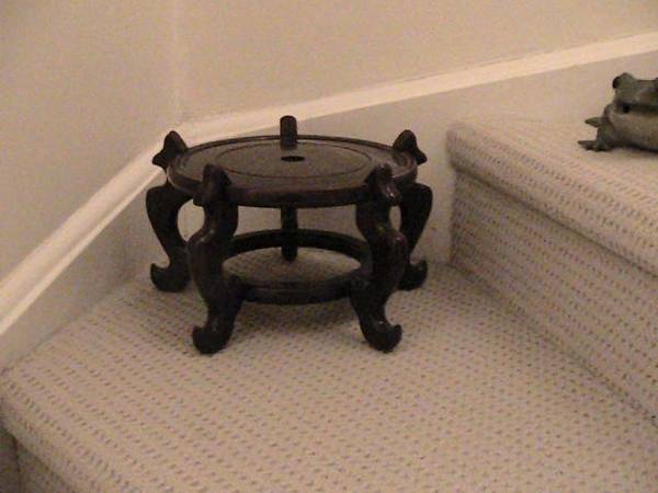 Chinese Wooden Stand for Vase / Fishbowl 1