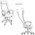 IKEA MARKUS Office Chair – Medium Blue Gray – Tool and Instructions 7 thumbnail