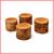 Organic Modern Live Edge Tree Side Tables/stools, Set Of Four 1 thumbnail