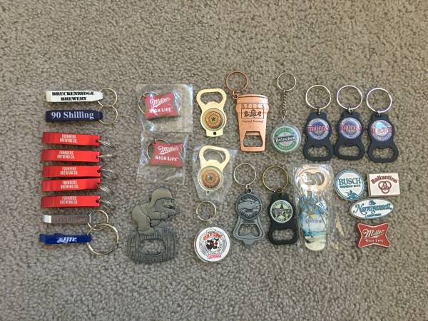 Mixed Lot Beer Breweries Bottle Cap Openers and Magnets 1