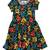 Dot Dot Smile Watercolors Cap Dress Size Girls 2T New with Tags 1 thumbnail