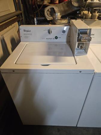 WHIRLPOOL COIN-OP H.E ECO WASHER W/6MO WARRANTY 1