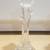 Pair of Vintage Glass Tulip Candlestick Holders – 8" 2 thumbnail
