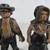 Amish Husband & Wife Vintage Cast Iron Figures 4/7/8" Tall 2 thumbnail