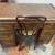 Art Deco Waterfall Vanity Desk Table 7 Drawers & Wood Chair 9 thumbnail