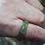 Natural Icy Green Jade Ring Size 6 10 thumbnail
