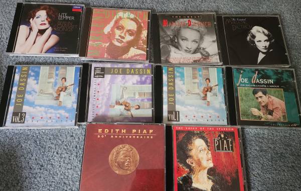 10 music CD Marlene Dassin Piaf 1