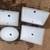 Contractor Bundle: 5 Ceramic Undermount Bathroom Sinks (4 White, 1 Bla 2 thumbnail