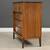 Walnut Mid Century Modern Tall Dresser by Dixie 3 thumbnail