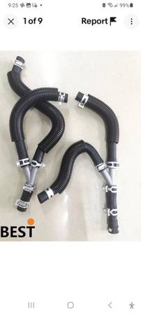 Heater hoses, chrysler, vw, dodge 1