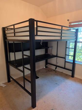 Coaster Avalon Full Workstation Loft Bed 1
