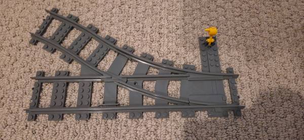 Lego City Switch Train Tracks, Cross, Curved, Flex & Straight 1