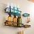Feulam Shower Caddy | Adhesive Bathroom Shower Organizer Shelves 4 Pc 7 thumbnail