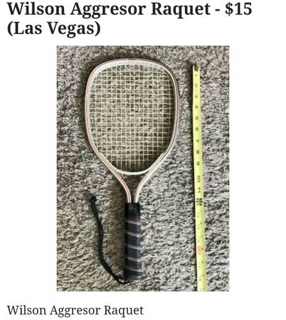 Wilson Aggresor Raquet 1