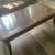 Rectangular coffee table with a glass inset top 3 thumbnail