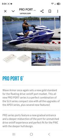 Wave Armor Floating Docks Ports & 1