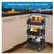 NEW 3-Tier Metal Mesh Rolling Utility Cart Lock Wheels Handle BLACK 3 thumbnail