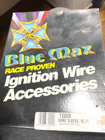 Blue max spark plug wire accessories 1