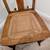 Antique Tiger Oak Rocking Chair Woven Cane Seat Solid Wood Youth 3 thumbnail