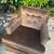 Brown Velvet Armchair 1 thumbnail