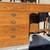 Ethan Allen Solid Wood Colonial Style 4 Drawer Desk Vintage Writing 3 thumbnail