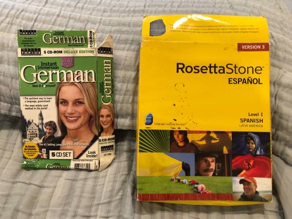 Spanish or German Language CDs 1